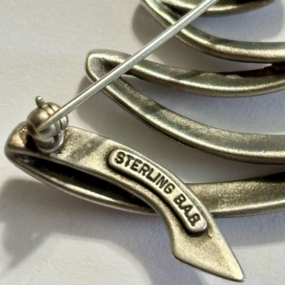 lSterling silver Christmas tree  brooch/ pin… Vintage - Picture 7 of 13